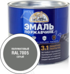 Товар категории Эмали по ржавчине: Эмаль по ржавчине Эксперт RAL 7005 1,8 кг серая полуматовая