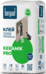Товар категории Плиточный клей: Клей для плитки BERGAUF Keramik Pro 25 кг