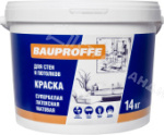 Товар категории Краски эмульсионные: Краска для стен и потолков BAUPROFFE супербелая (14кг)