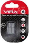 Товар категории Биты для отверток и шуруповертов: Биты магнитные VIRA CR-V Torx T20-25 мм 2 шт